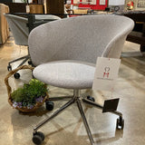 Hem Kendo Swivel Chair 5-star On Castors OFFICE CHAIRS Porcelain/Polished 26w26d30h