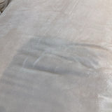 2pc Microfiber Left Chaise w/ Ottoman SECTIONAL Ivory 108Wx75Dx34H