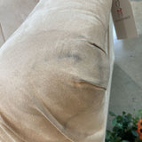 American Signature Oversized Flared Cube Microfiber CHAIR 57Wx42Dx34H