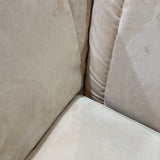 American Signature Oversized Flared Cube Microfiber CHAIR 57Wx42Dx34H