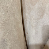 American Signature Oversized Flared Cube Microfiber CHAIR 57Wx42Dx34H