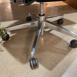 Leather High Back w/ Aluminum Base OFFICE CHAIRS Gray 28w21d51h