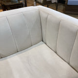 Jonathan Louis Elle Upholstered Velvet Club Chair CHAIR Ivory 36w33d31h