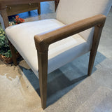 Lulu and Georgia Marla Leather Arms DINING CHAIRS Natural 23w26d33.5h