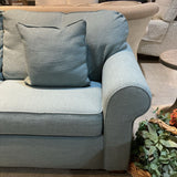 Flexsteel Preston Fabric Full Sleeper SOFA Blue 76w35d34h