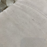 Suede Two-Seat LOVE SEAT Beige 68w36d36h