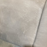 Suede Two-Seat LOVE SEAT Beige 68w36d36h