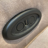 Comfort Design Manhattan Fabric Power Recliner Three-Seat Sofa RECLINERS 88w36d32h