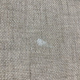 Linen Top X-Base with Natural Twine Accents BENCH 24Wx18Dx17H