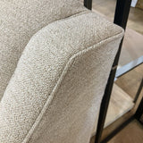 McCreary Modern Linen Slope Arm LOVE SEAT 58Wx35Dx31H