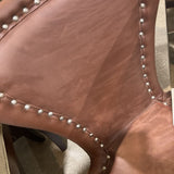 Midway Aviator Swivel Chair DINING CHAIRS Brown 26Wx20Dx31H