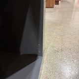 16-Section Gloss Laminate BOOK SHELF Grey 59Wx15.5Dx59H