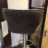 Shell Back Adjustable Stool BAR/COUNTER STOOL 19w16d34h