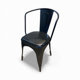 Restoration Hardware Marcel Armchair DINING CHAIRS Black 20w16d32h