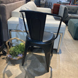 Restoration Hardware Marcel Armchair DINING CHAIRS Black 20w16d32h