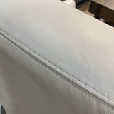 Italsofa Contemporary Leather Recliner RECLINERS Ivory 29w32d38h