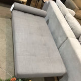 Skyline Furniture Button Tufted Fabric Daybed CHAISE 30w66d16h