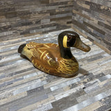 Carved Wooden Duck ACCESSORIES 4w10d5.5h
