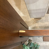 Chestnut Burl California King Four Poster Bed BEDS Brown 80.5w96d65h