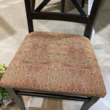 Arhaus Cross Back Upholstered Side Chair DINING CHAIRS 20w17d39h