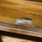 Crate & Barrel 8-Door Wood & Glass Display Bookcase BOOK SHELF 60w19d91h