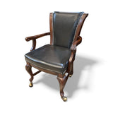 American Heritage Billiards Napoli Game Chair On Casters CHAIR 27w19d34h
