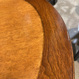 Round Burl Foyer Table END/SIDE TABLE 28d32.5h