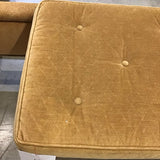 Hickory White Traditional Upholstered Button Tufted BENCH 51w22d22h