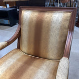 Pearson Louis XVI Upholstered Fauteuil CHAIR 28w25d37h