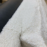 Oilo Studio Sheepskin Swivel Nursery Recliner RECLINERS Cloud White 30w36d39h