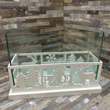 Peace 3 Votive Candle Display HOLIDAY ITEMS 11w4.5d8h