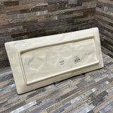 Mr. Christmas Santa Claus Ceramic Serving Platter HOLIDAY ITEMS 15w7d1h