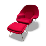 Womb Chair & Ottoman LOUNGE CHAIRS Red 38w28d35h