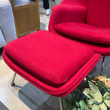 Womb Chair & Ottoman LOUNGE CHAIRS Red 38w28d35h