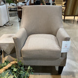 Emerald Home Fabric Nailhead Trim Accent Chair LOUNGE CHAIRS 27w24d35h