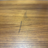 MCM Wood & Glass Two-Door Display CABINET 37.5w15.5d59h