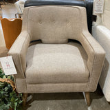 MCM Style Nubby Weave CHAIR 30Wx29Dx34H