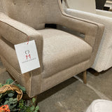 MCM Style Nubby Weave CHAIR 30Wx29Dx34H