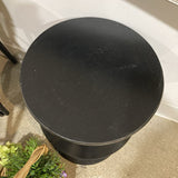Modern Round Table END/SIDE TABLE Black 16d22h