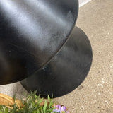 Modern Round Table END/SIDE TABLE Black 16d22h