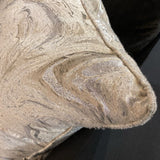 Ligne Roset Gomez Feng Didier Wool 2pc SECTIONAL Black 122w90d27h