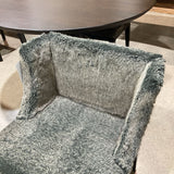 Kartell Mademoiselle Kravitz Faux Fur Snake Print CHAIR 21w19d30h