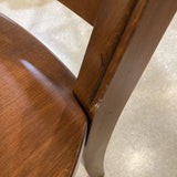 Solid Wood Cross Back DINING CHAIRS 20w18d40h