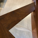 Solid Wood Cross Back DINING CHAIRS 20w18d40h