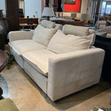 Homebody Luxe 2 Seat Power Recliner Linen Weave LOVE SEAT Coconut