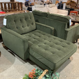 Ashley Furniure Reveon Lakes CHAISE Olive 43w64d38h