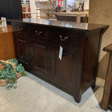 World Wide Interiors Solid Wood 3-Drawer BUFFET/SIDEBOARD 62w19.5d37h