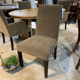 Crate & Barrel Miles Upholstered Side Chair DINING CHAIRS 21w21d39h