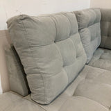 4pc Left Facing w/ Matching Ottoman SECTIONAL 100w80d29h