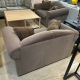 England La-Z-Boy Smyrna Twin Sleeper LOVE SEAT Taupe 58w35d33h